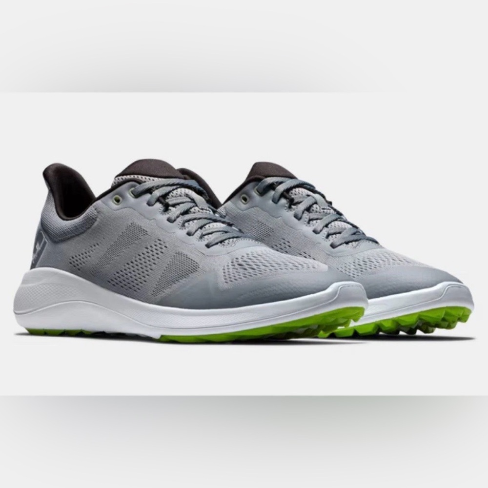 Footjoy Men’s Flex Golf Shoes-Gray-Size 9 NIB⛳️ - Picture 4 of 11